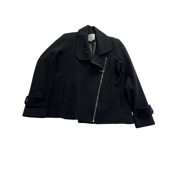 Merkaba by Di Nuovo Side Zip Jacket in Black - Picture 1 of 3